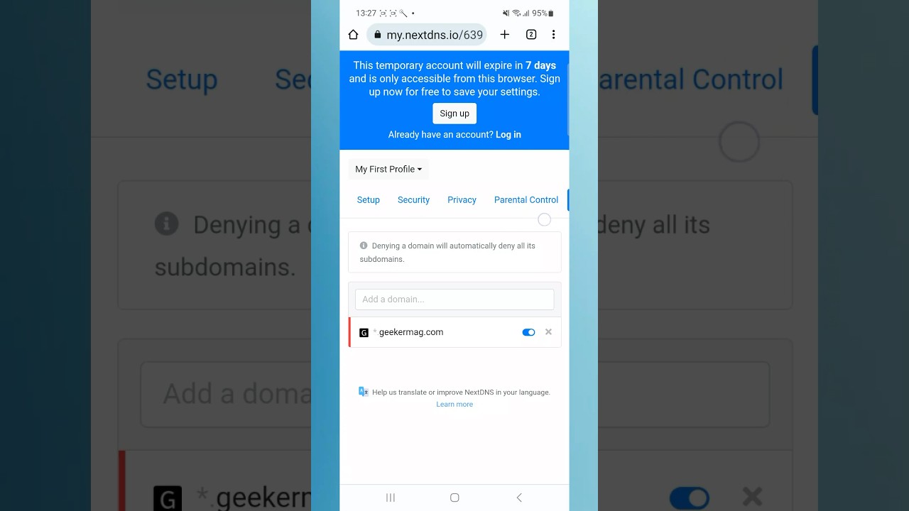 How to Block Websites on Chrome Android 