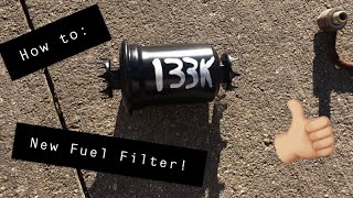 How to Replace a Fuel Filter on your 3000GT (1993 3000GT SL)