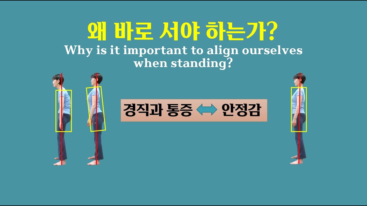 [마름모코어 3-1] 왜 바로 서야 하는가? Why is it important to align ourselves when standing?