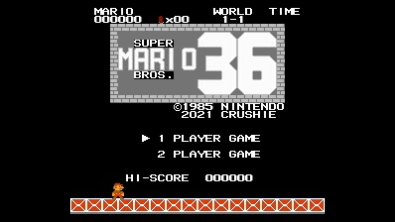 SMB Hack Longplay - Super Mario Bros 36: The 36th Anniversary Special