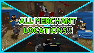 🪙 All 4 Merchant 🪙 Locations in Roblox The Survival Game - Beginner's Guide