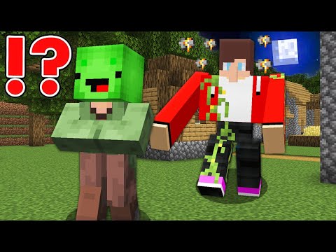 How Mikey VILLAGER ESCAPE From Angry IRON GOLEM JJ Challenge - in Minecraft Maizen!