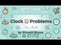 Master the clock ⏰ problems for competitive exams. #maths #csirnet #gate #clockquestions