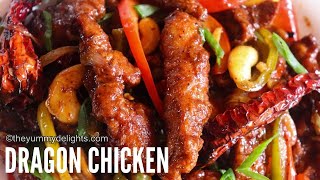 Dragon chicken recipe | Indo Chinese Chicken recipe | Restaurant style dragon chicken