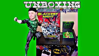 DC Green Lantern power rings collection UNBOXING