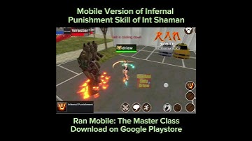 Mobile Version of Shaman 127 Skill Infernal Punishment | Ran Mobile: The Master Class v1.6.8k3