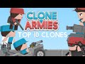 Top 10 clones in Clone Armies || Clone Armies top 10 clones in my opinion || Clone Armies