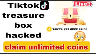 Get Unlimited Coins From Treasure Box On TikTok - Real Trick-2024||#tiktoktreasurebox #unlimitedcoin screenshot 5