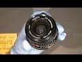 Cleaning lens elements with Hydrogenperoxid 3% and lighter fluid in Minolta MD W.ROKKOR 28mm1:3.5