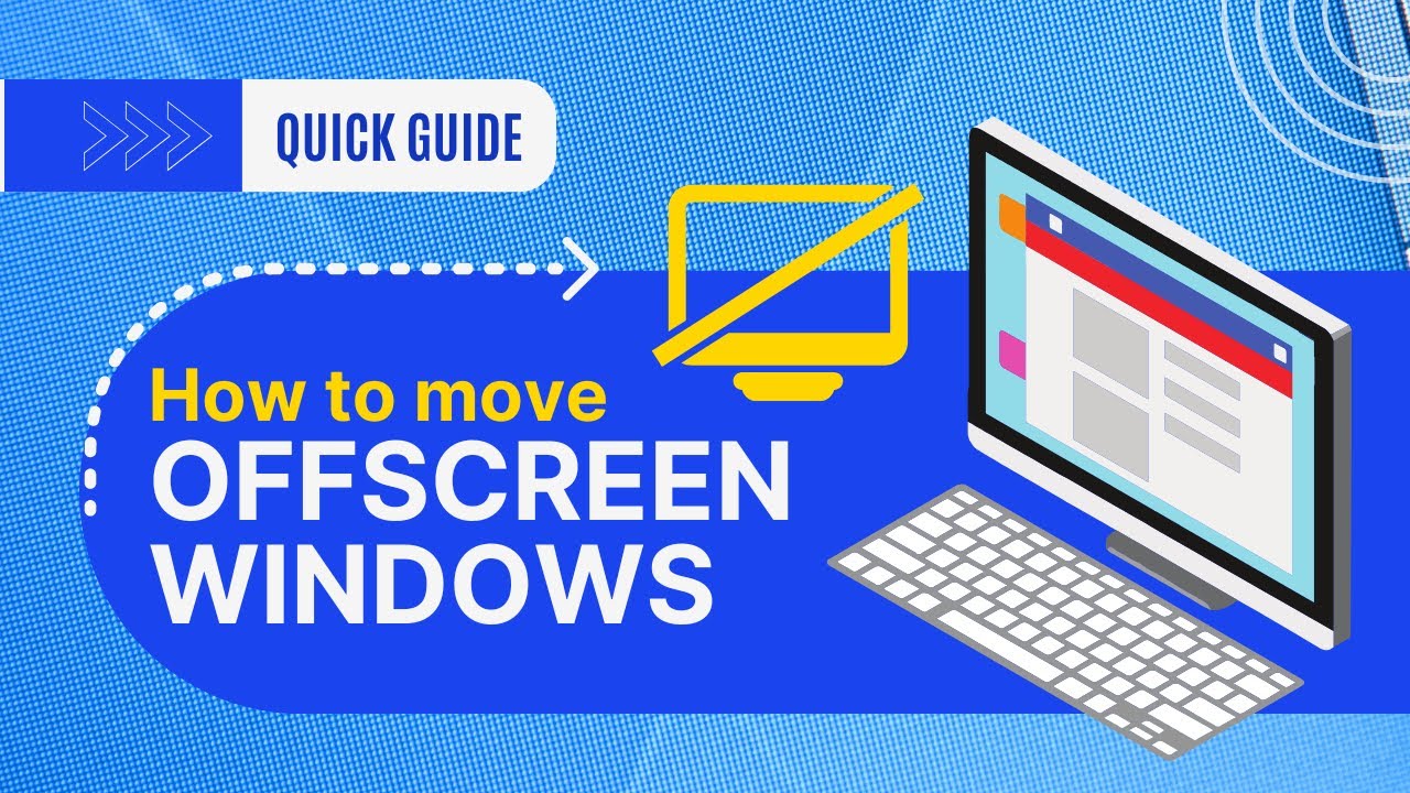 🪟 How to Move Window That Is Off Screen 2025 [Quick Fix Guide] - YouTube