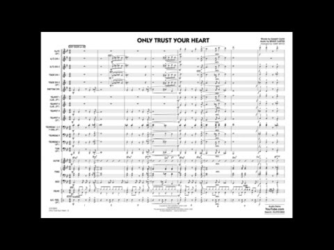 Only Trust Your Heart arranged by Terry White