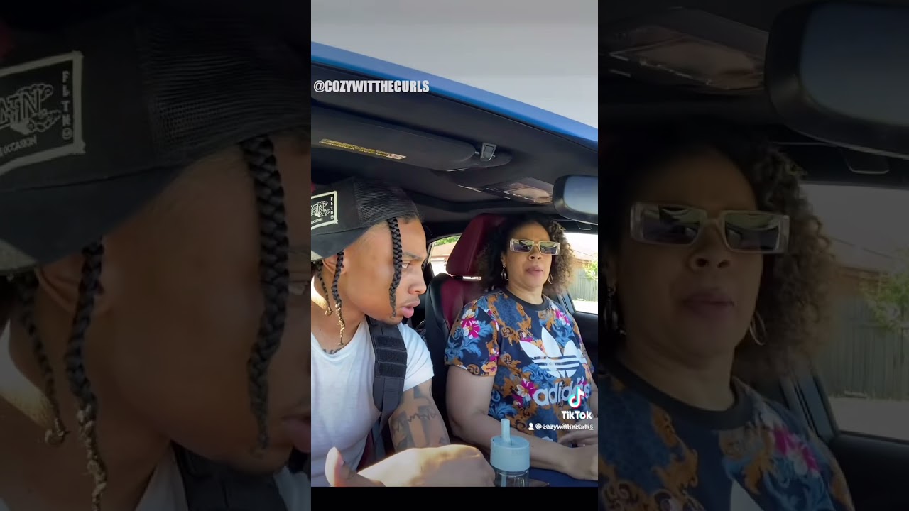 cozywitthecurls moms sing WHO I SMOKE Yungeen Ace 