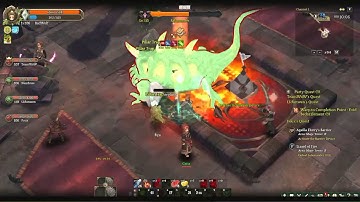 Tree of Savior CBT - Salamander Boss Fight Mage Tower 1F