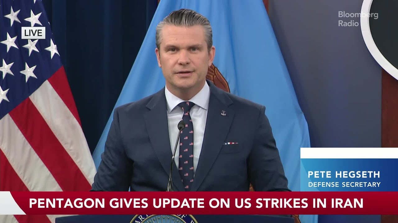 Iran's Supreme Leader Wounded, Likely Disfigured Says Hegseth (Full Presser)