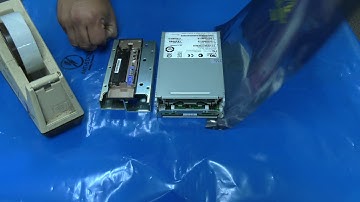 HP DDS Tape Extraction