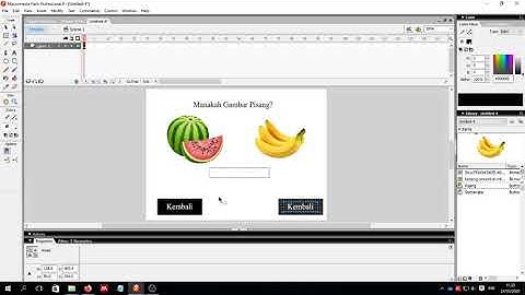 Tebak Gambar dengan Macromedia Flash