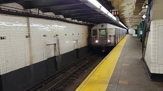 Mta Subways - Budd Company R32 Ping Through 175Th Street