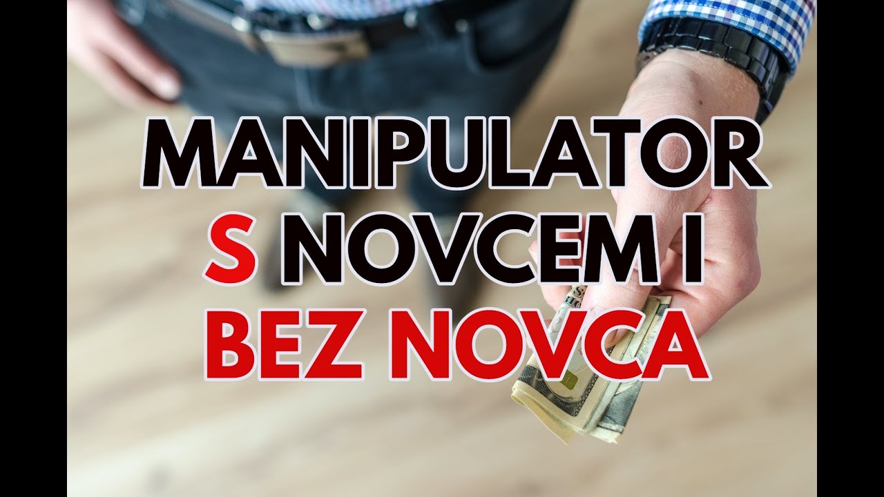 MANIPULATOR s novcem i bez novca / dr. sc. Elvira Mlivić (Filaks)