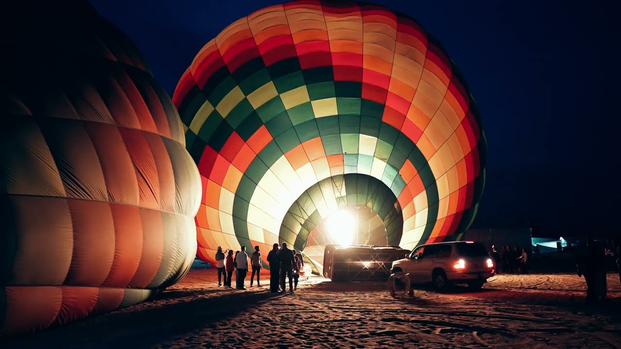 Magical Sunrise Balloon Ride in Dubai 🇦🇪 | Best Desert Experience 2025