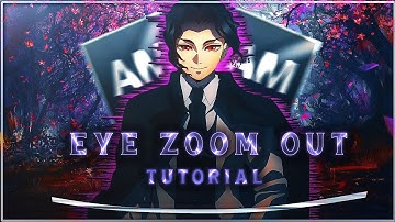 Eye Zoom Out Transition [Alight Motion/Tutorial]