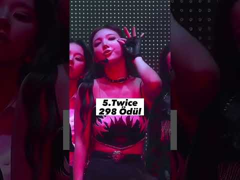 En çok ödül almış 6 grup #superjunior #twice #blackpink #exo #girlsgeneration #bts