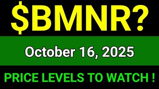 BMNR Stock (Bitmine Immersion Technologies) BMNR Stock Technical Analysis | October 16, 2025