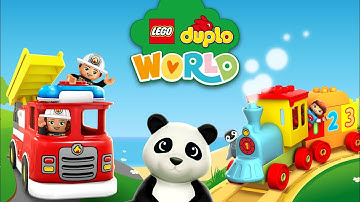 count numbers train song duplo world Nursery rhyme