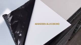 1220x2440x4mm size Pure white color aluminum composite panel alucobond acp sheet