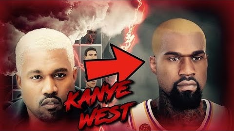 Kayne West⛱| FACE CREATION 2K20! HOW TO BUILD Kayne West⛱|IN NBA 2K20!