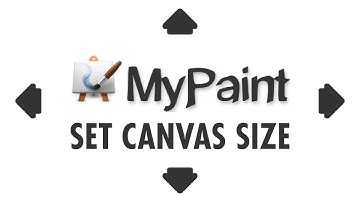 MyPaint set CANVAS SIZE
