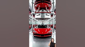 Unveiling the precise choreography of the #shorts #ferrari #hypercar #precision #assembly #trending