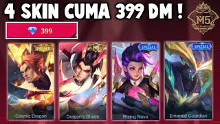 CARA DAPETIN 4 SKIN! YUZHONG PRIME, M5, DAN 2 SKIN SPESIAL CUMA MODAL 399 DIAMOND !! EVENT M5 !!