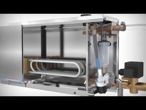 Generador de vapor baño turco Hiperspa.es - YouTube