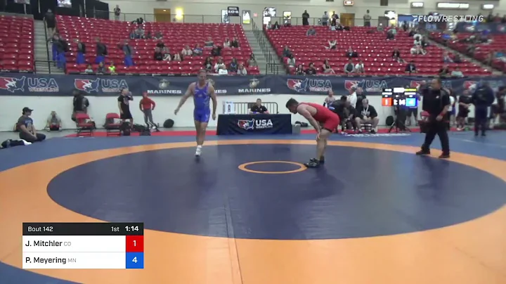 88 Lbs Semifinal - Jason Mitchler, Colorado Vs Pau...