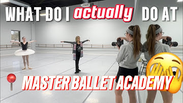 what do I REALLY do at Master Ballet Academy? 🤔