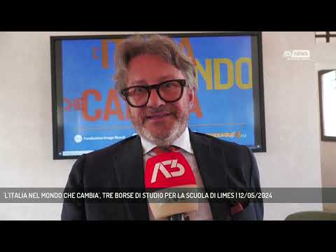 'L'ITALIA NEL MONDO CHE CAMBIA', TRE BORSE DI STUDIO PER LA SCUOLA DI LIMES | 12/05/2024