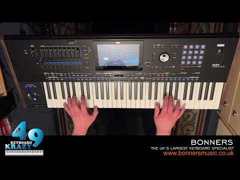 Korg Pa5X Keyboard Some Of My Favourite Styles In Various Categories