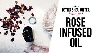 Rose Infused Oil Tutorial | Almond Oil + Dry Rose Petals | DIY Skin Care screenshot 1