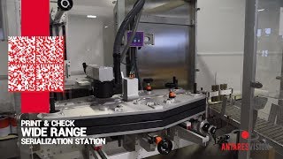 Antares Vision Group | Print & Check WIDE RANGE / SERIALIZATION STATION