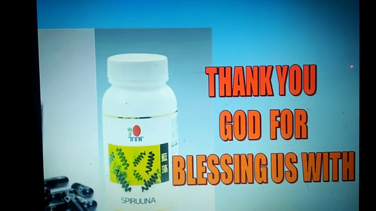 DXN SPIRULINA TAMIL YouTube
