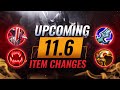 MASSIVE NERF: New upcoming 11.6 ITEM &amp; RUNE Changes - League of Legends Season 11