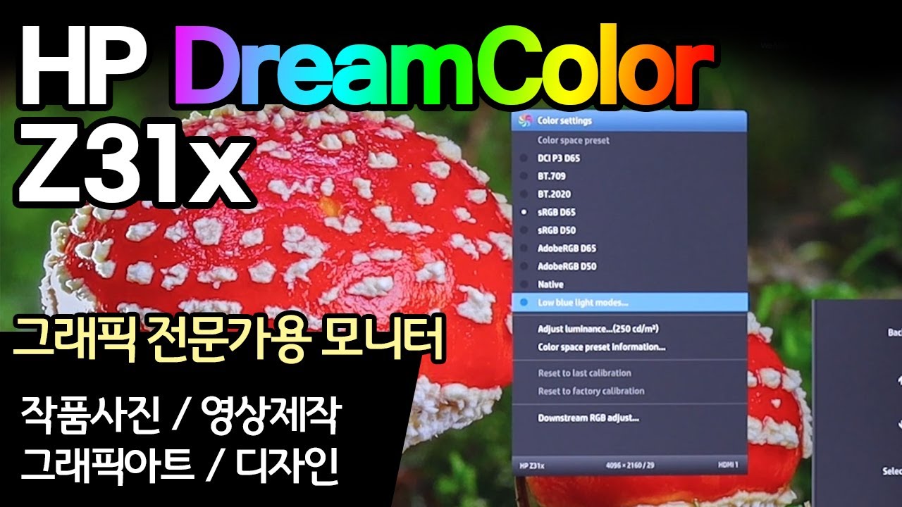 HP DreamColor Z31x - YouTube