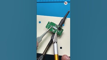 Desolder hacks #electronics #repair #shorts