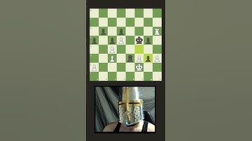 Satisfying Checkmate! Forced En Passant! - #chess #checkmate #chesscom #tactics #shorts #gothamchess