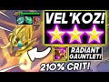 *VEL&#39;KOZ ⭐⭐⭐ 210% CRIT LASER!* - TFT SET 5.5 BEST Comp I Teamfight Tactics Strategy PBE Guide