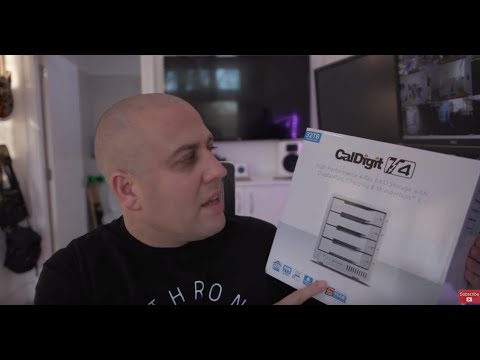 Tech Haul! CalDigit 32TB Thunderbolt 3! Making My Desk Wireless Charge!