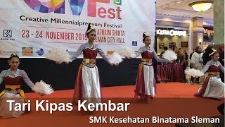 Tari Kipas Kembar - SMK Kesehatan Binatama Sleman - Lomba Tari Kreasi Baru CMFest 2019