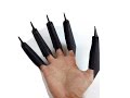 How to make a Paper Black Panther claws?