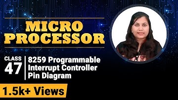 8259 Programmeerbare Interrupt Controller Pin Diagram - Studie en Interfacing van Randapparatuur