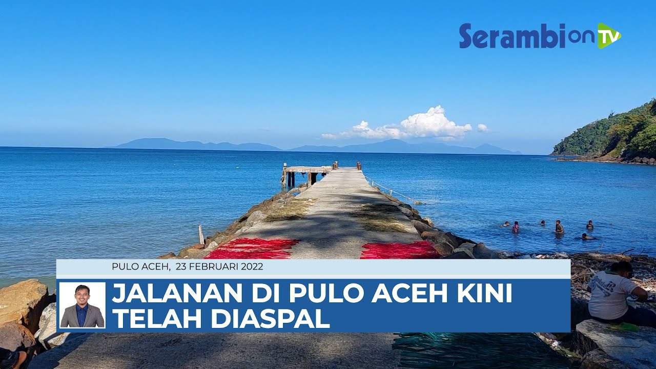 Mulusnya Jalan Keliling Pulo Aceh, Disuguhi View Samudera